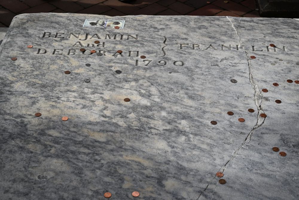 Benjamin Franklin grave