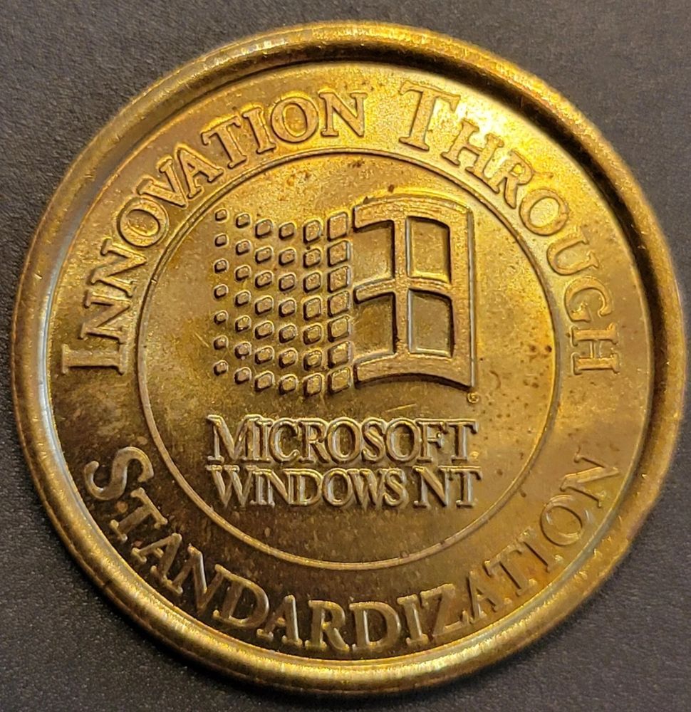 Windows NT gold coin