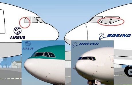 Compare Boeing and airbus 
