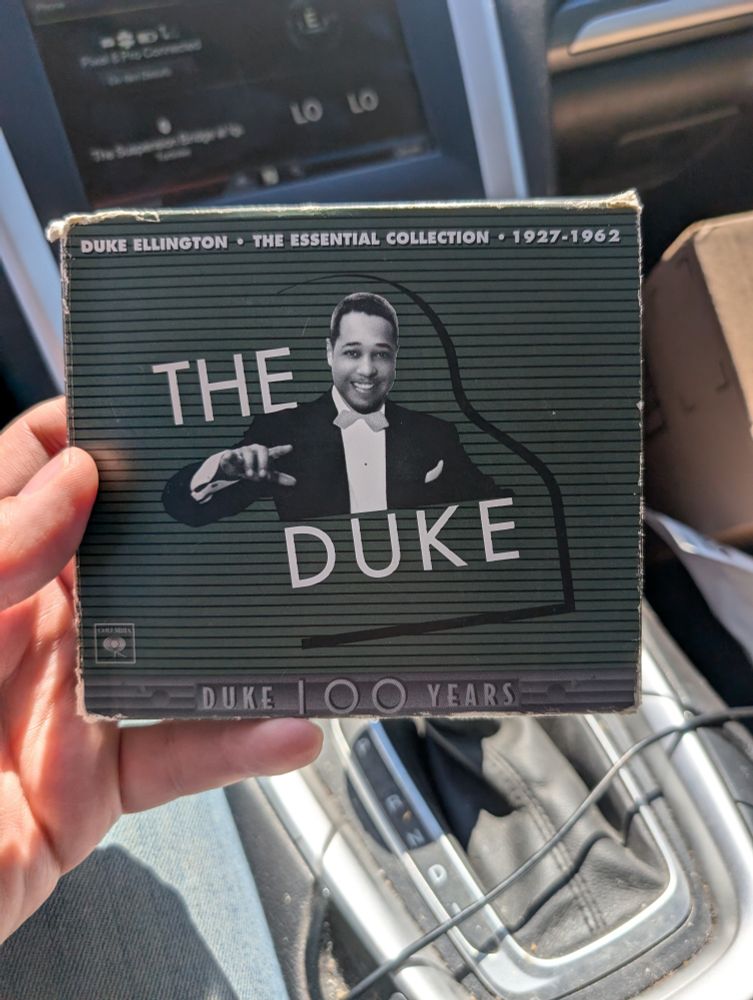 A three CD collection of Duke Ellington recordings from 1927-1962