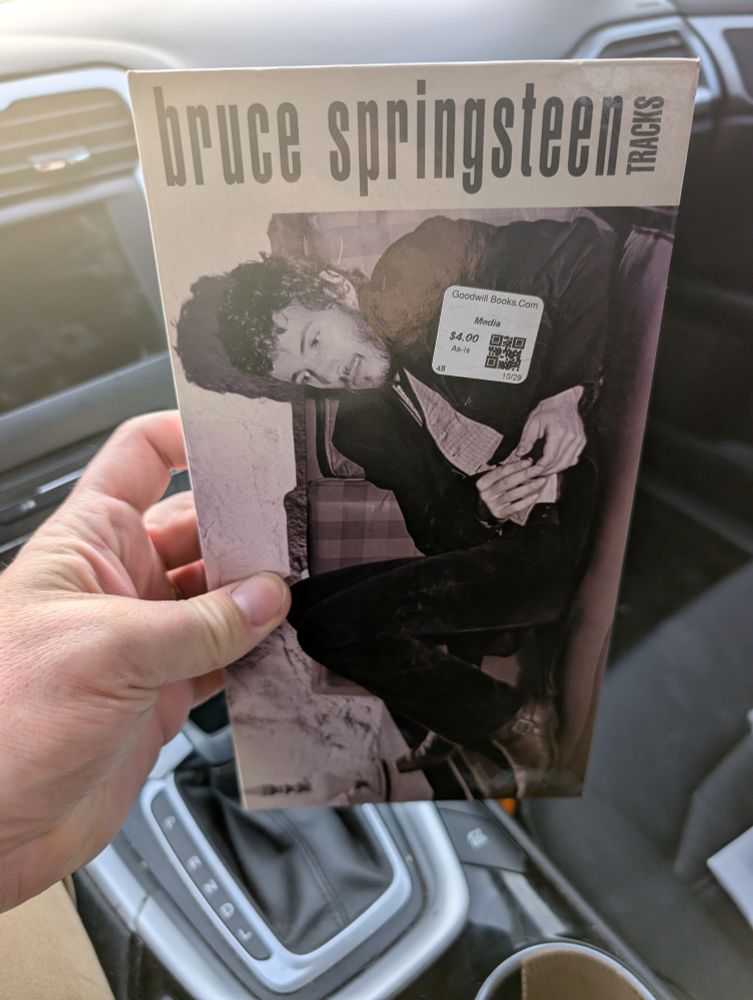 A copy of Bruce Springsteen's TRACKS