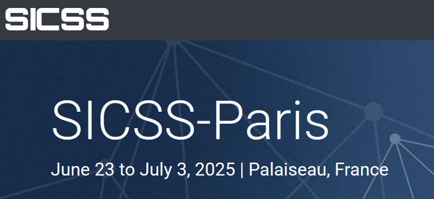 Screenshot of the SICSS Paris logo