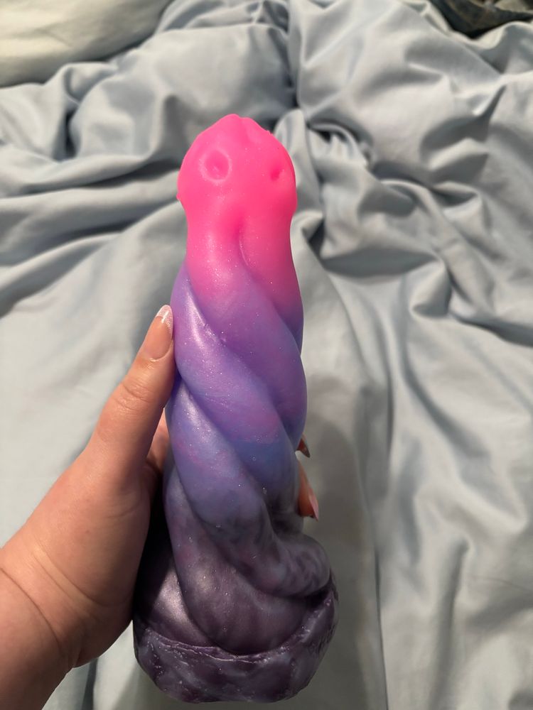 A mindflayer-shaped spiral dildo 