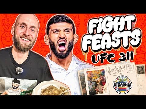 UFC 311 Fight Feasts: Armenian Food | The Boys in the Back