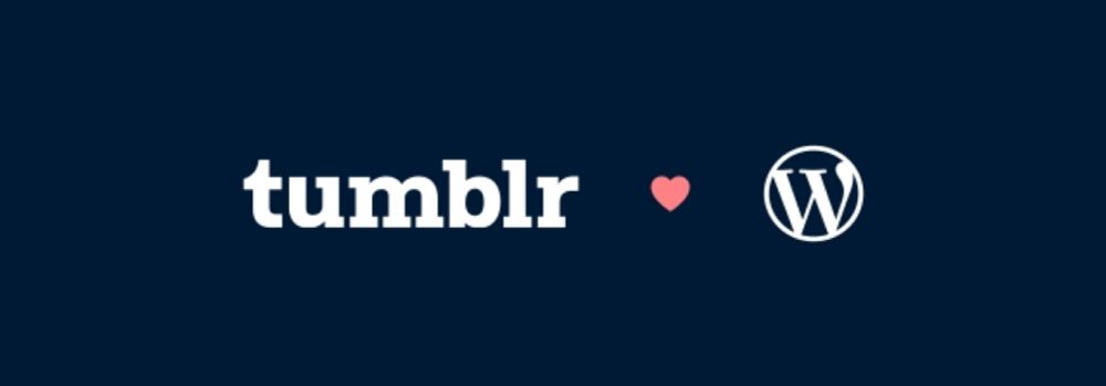 Shipping Tumblr and WordPress