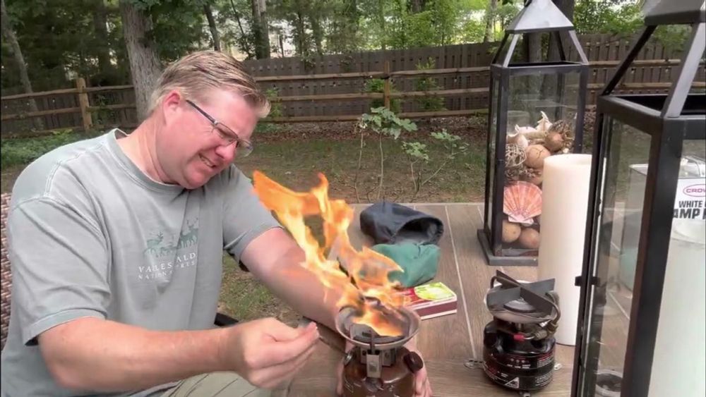 How NOT to Ignite a 20-year-old Stove: A Fiery Cautionary Tale