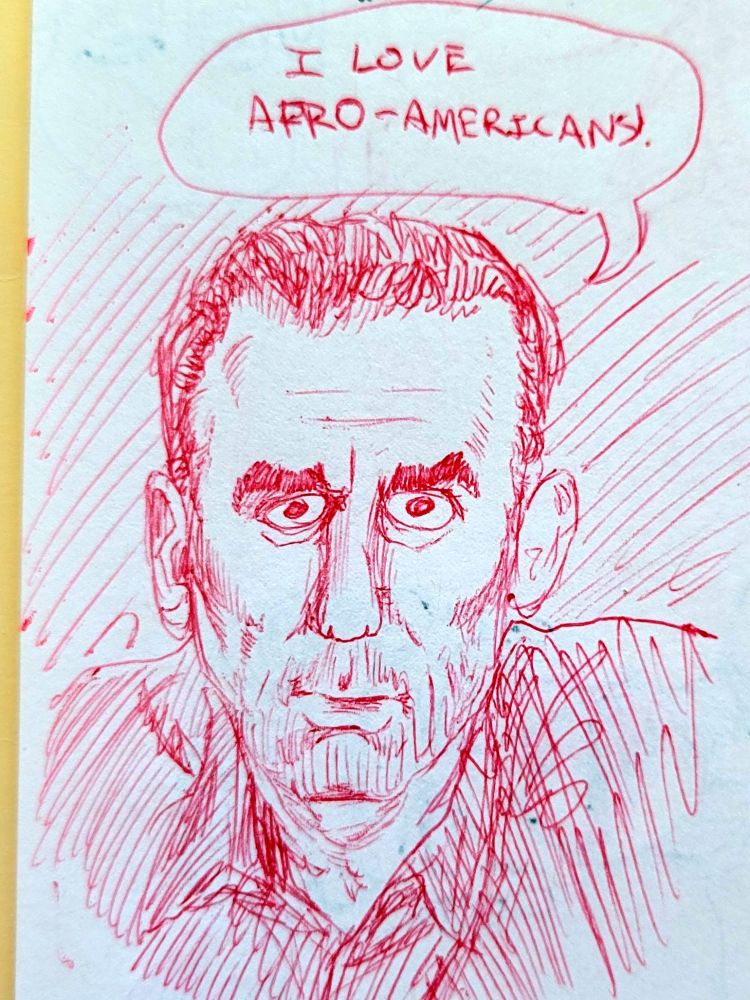 michael richards expressing his love for afro-americans
