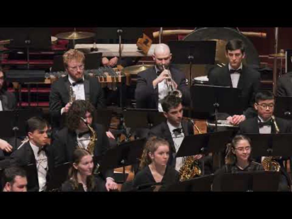 UMich Symphony Band - Charles Ives - Variations on "America" (1892)