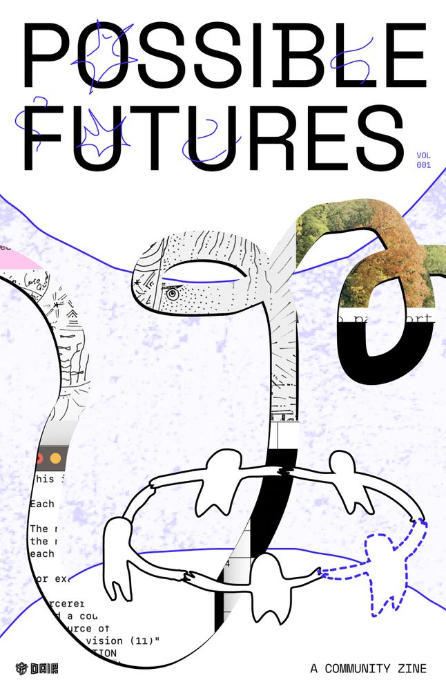 Last April, we held the first Possible Futures workshop, and we were awed by what you submitted. Thank you for imagining with us! Check out the full zine on our zine site, at the link in our bio.