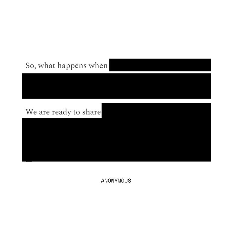 "So, what happens when / We are ready to share" 

See more incredible pieces like this in our Possible Futures Zine Vol. 001 (Find it in the link in our bio!) 

Let us know which pieces you resonate with most in the comments!