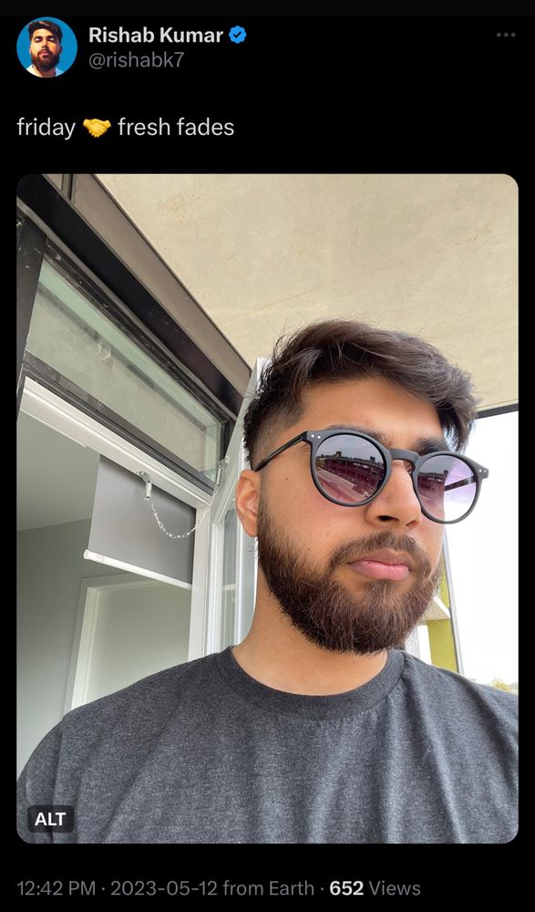me with a fresh fade :p