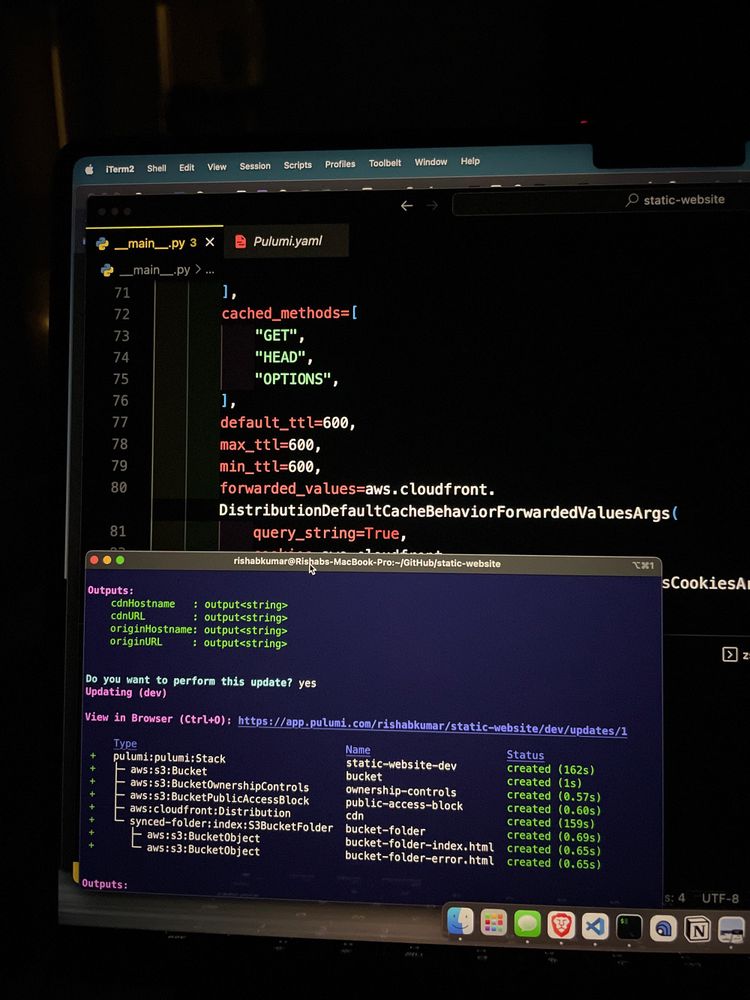 Working on a blog post on IaC