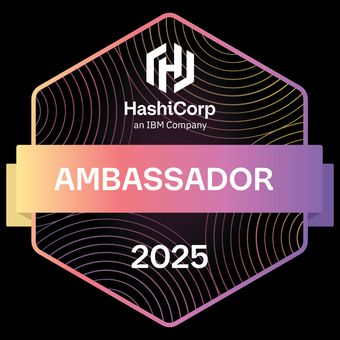 HashiCorp Ambassador Badge 2025