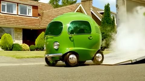 A Volkswagen Pea Car