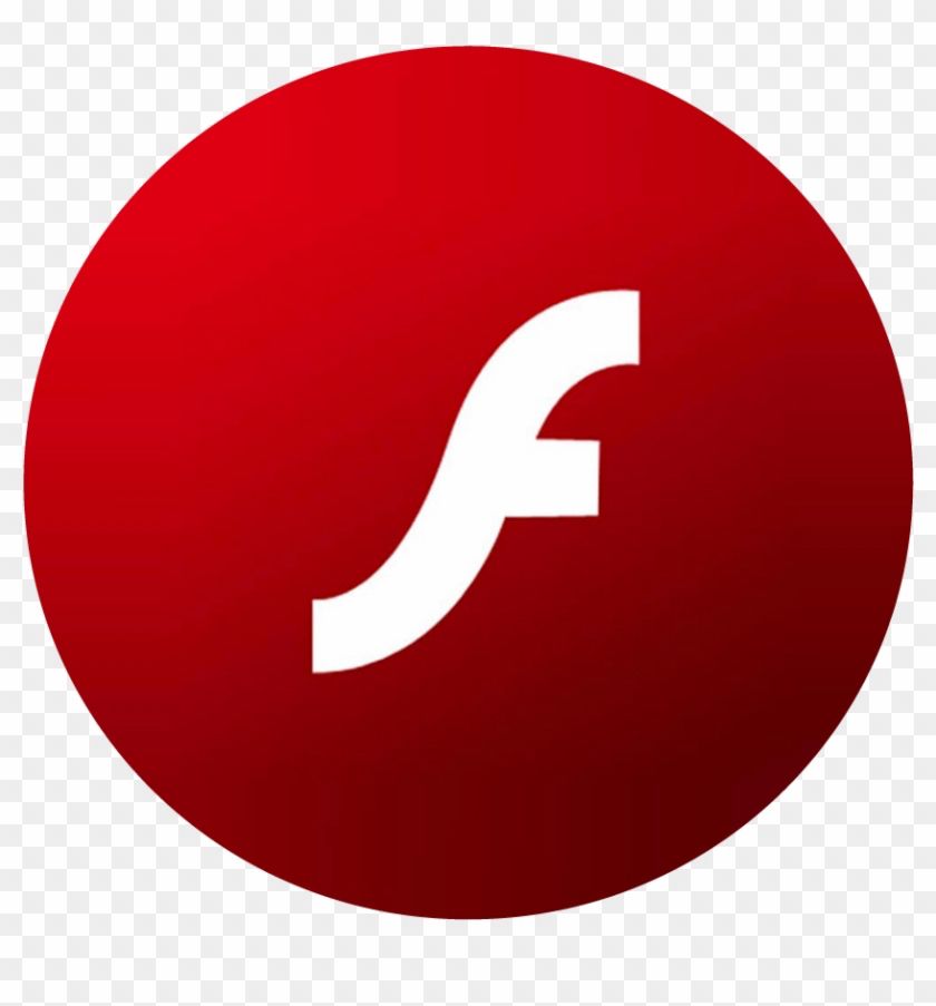 The Macromedia Flash logo, featuring a white “f” on a red background 