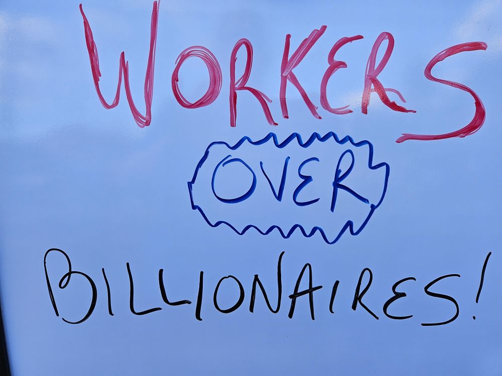 Workers over billionaires