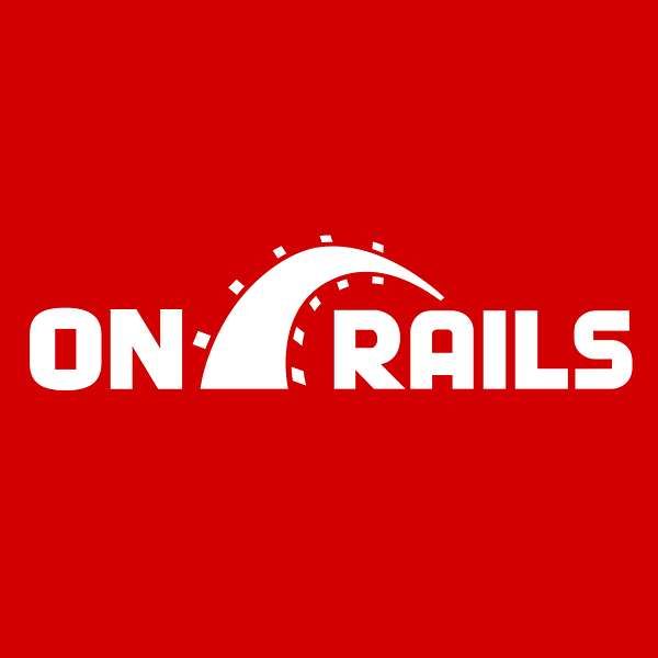 On Rails podcast logo