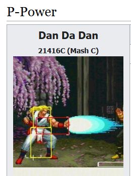 Andy Bogard's P-Power, Dan Da Dan