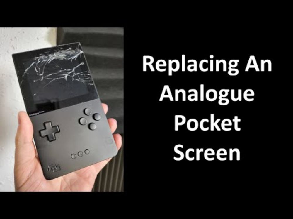 Repairing/Replacing An Analogue Pocket Screen