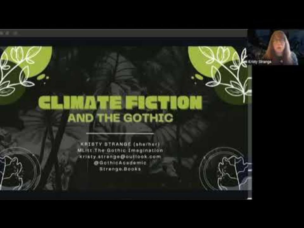 Climate Fiction and the Gothic with Kristy Strange