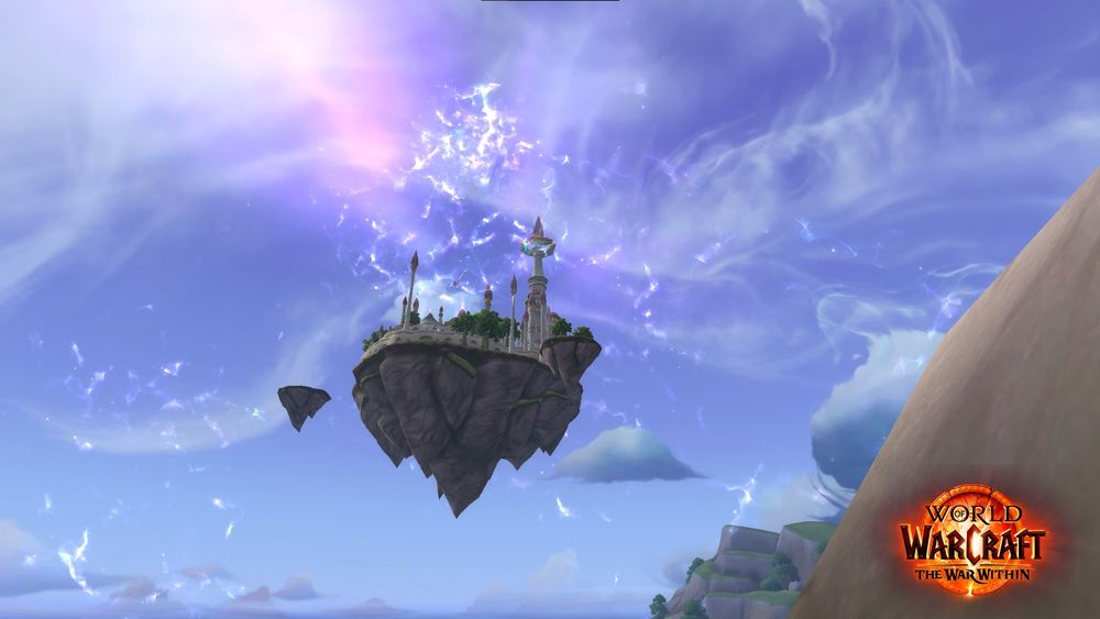 Dalaran's arrival to Khaz Algar, the Isle of Dorn, and Dornogal.