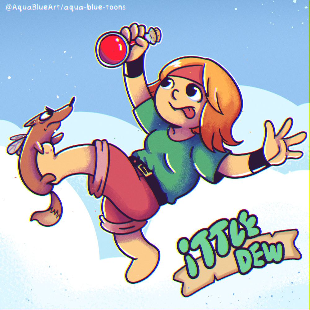 Art of the Indie Game character Ittle Dew by Ludosity!