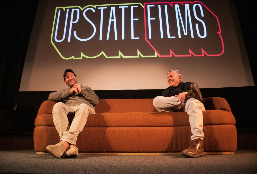 Actor Paul Rudd at Upstate Films in Rhinebeck on May 24, 2025.