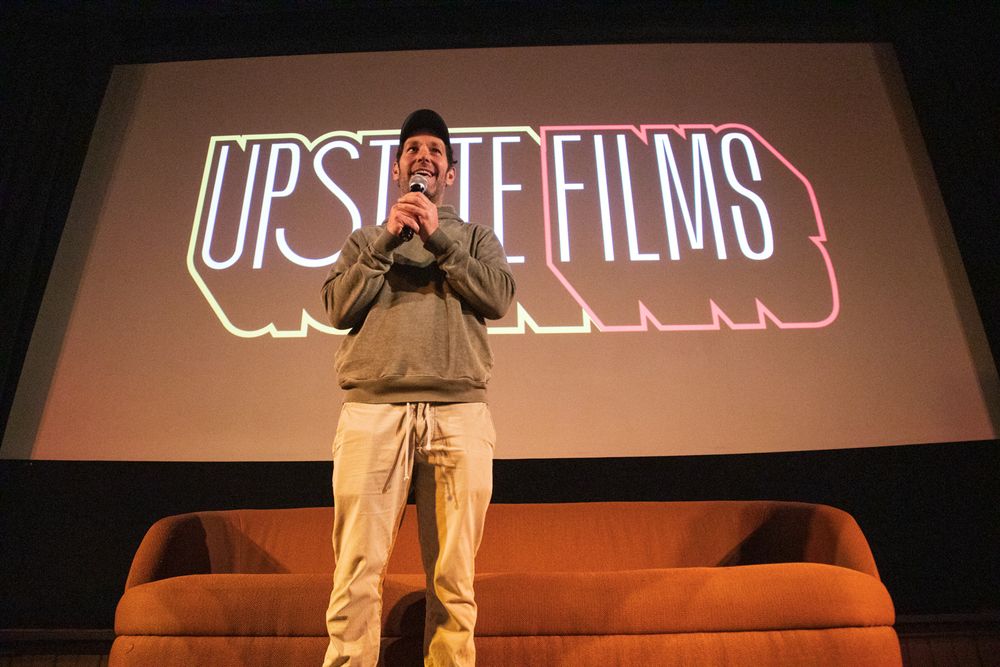 Actor Paul Rudd at Upstate Films in Rhinebeck on May 24, 2025.