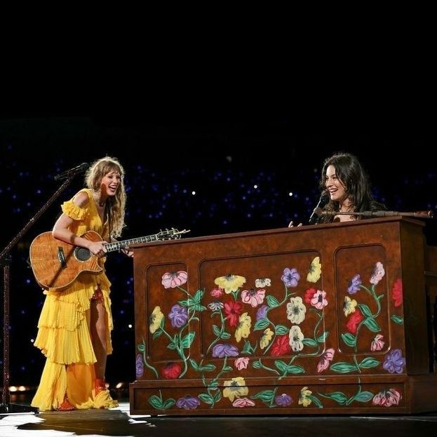 Taylor Swift & Gracie Abrams playing 'i miss you, i'm sorry' on The Eras Tour