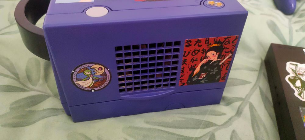 El lateral de mi gamecube