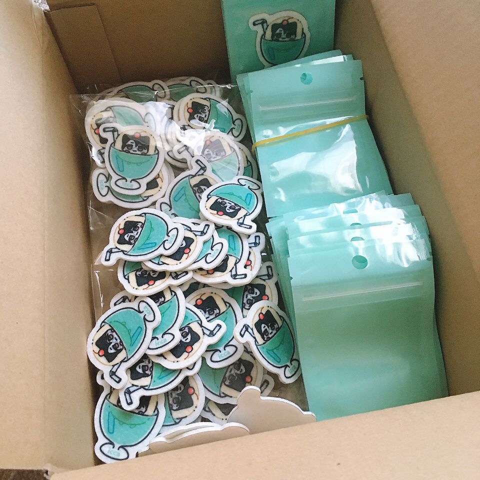 ねこみくんフェルトシール