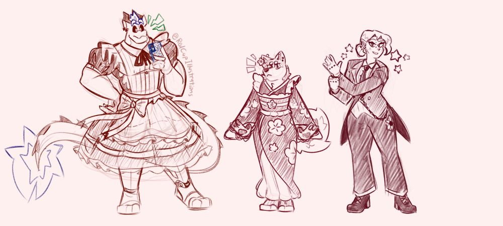 Left: Arashi
Middle: Chiharu
Right: Daisy