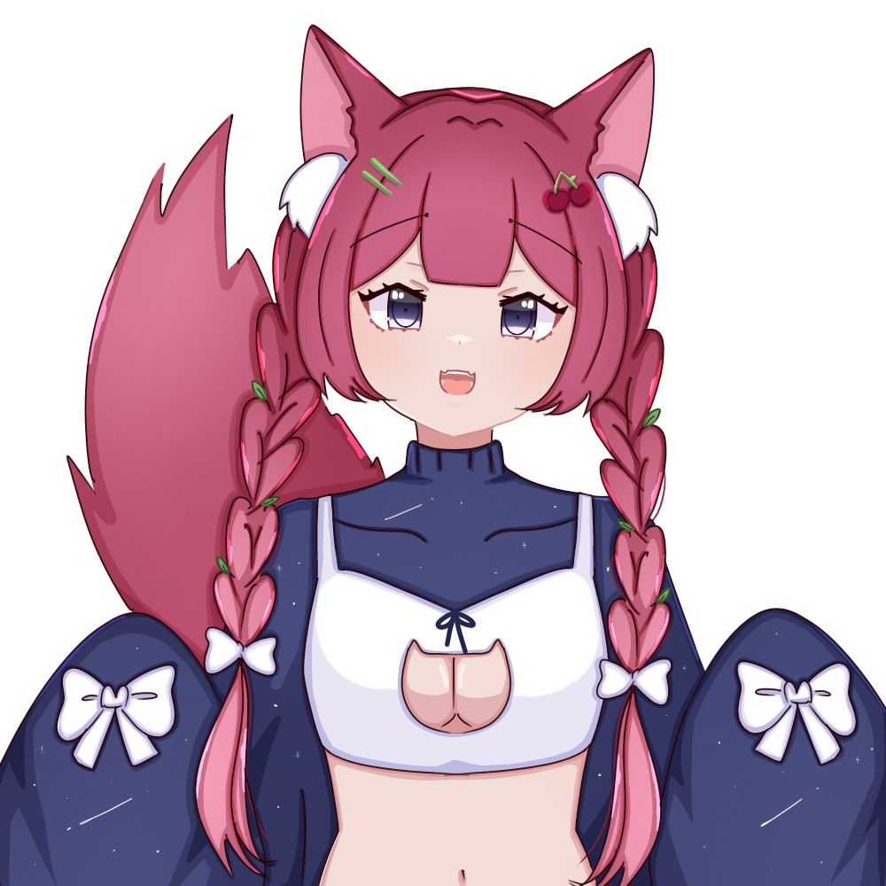 #oc #animeart #digitalart #vtuber
