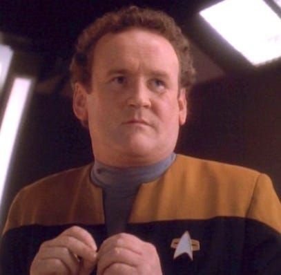 Picture of Star Trek character Chief O'Brien played by Colm Meaney