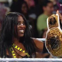 Naomi lookin' CRAZY after cashing in and winning the Women's World Championship at Evolution