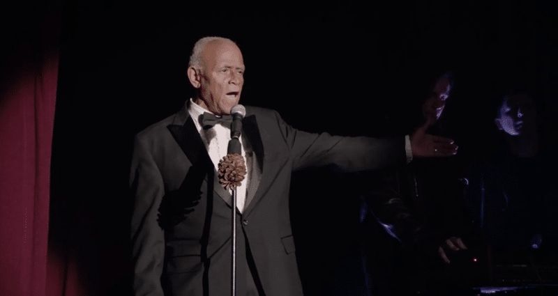 The MC from Twin Peaks the Return introducing The Nine Inch Nails