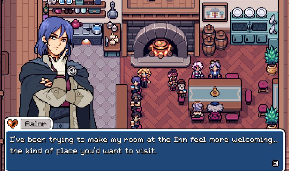 Balor: I've been trying to make my room at the Inn feel more welcoming... the kind of place you'd want to visit.
