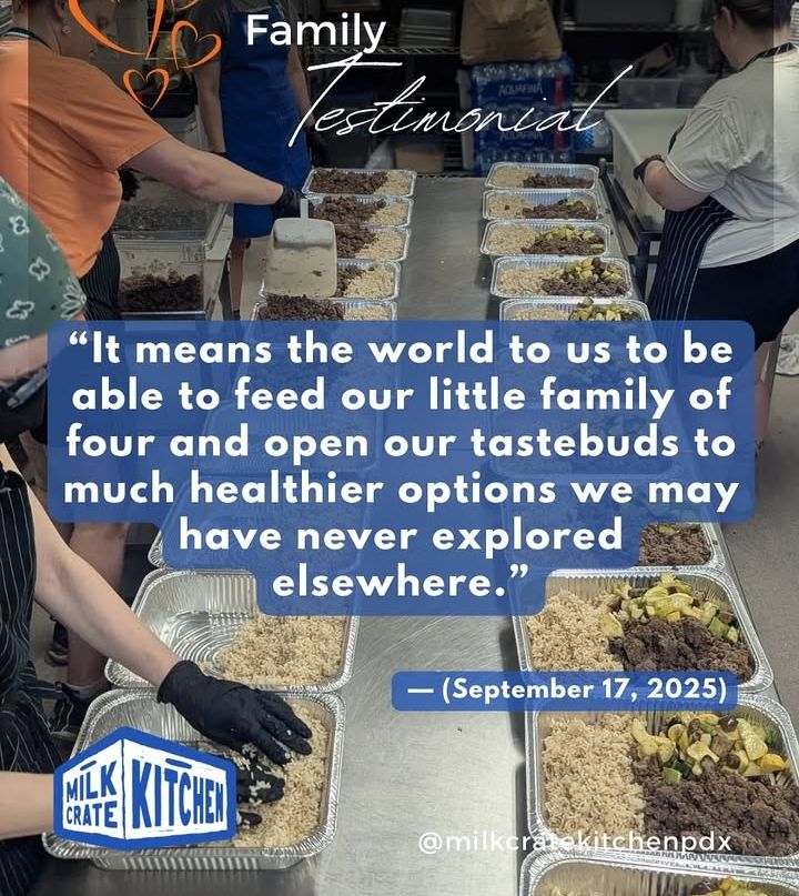 Family testimonial it means the world to us to be able to feed our little family of four and open our taste buds too much healthier options we may have never explored elsewhere