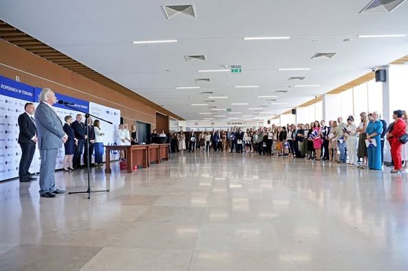 A picture of the award ceremony