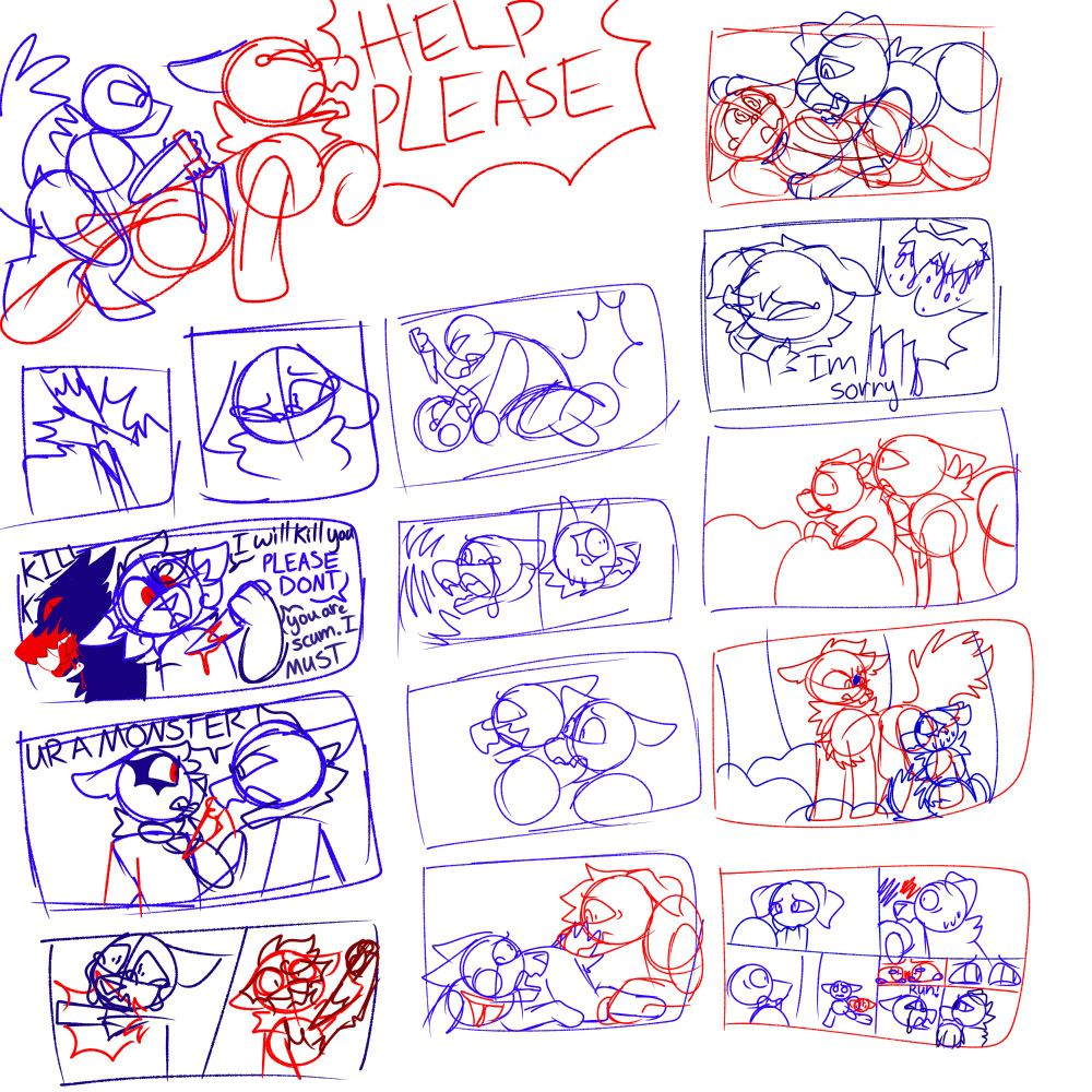 Even more drafts

-tulip and moon fighting 

-niko catches them and drags tulip off him

-sparrow checks on moon. he realizes that moon isn't going to make it so with his consent, sparrow ripped out moons throat.

-niko is LIVID at tulip who's scared 

-the police come and sparrow takes the blame