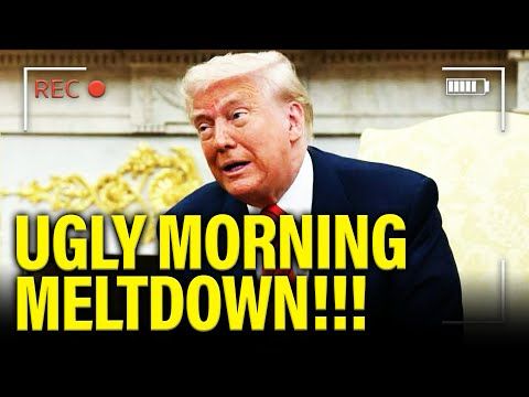 Trump gets CRUSHED in AM with AWFUL News and LOSES IT