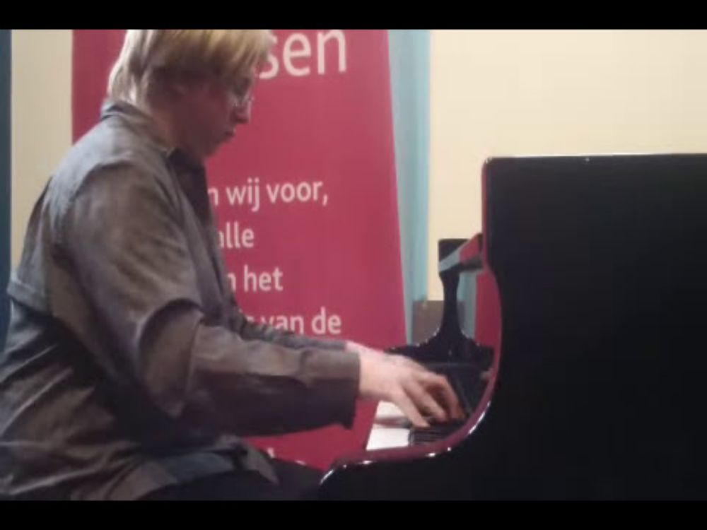 Virtuoso IMPROVISATION on piano "Happy Birthday" - by Michiel Sebastiaan Demarey