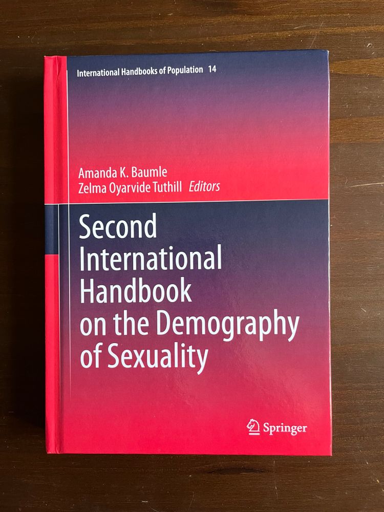 A copy of the second international handbook on the demography of sexuality 
