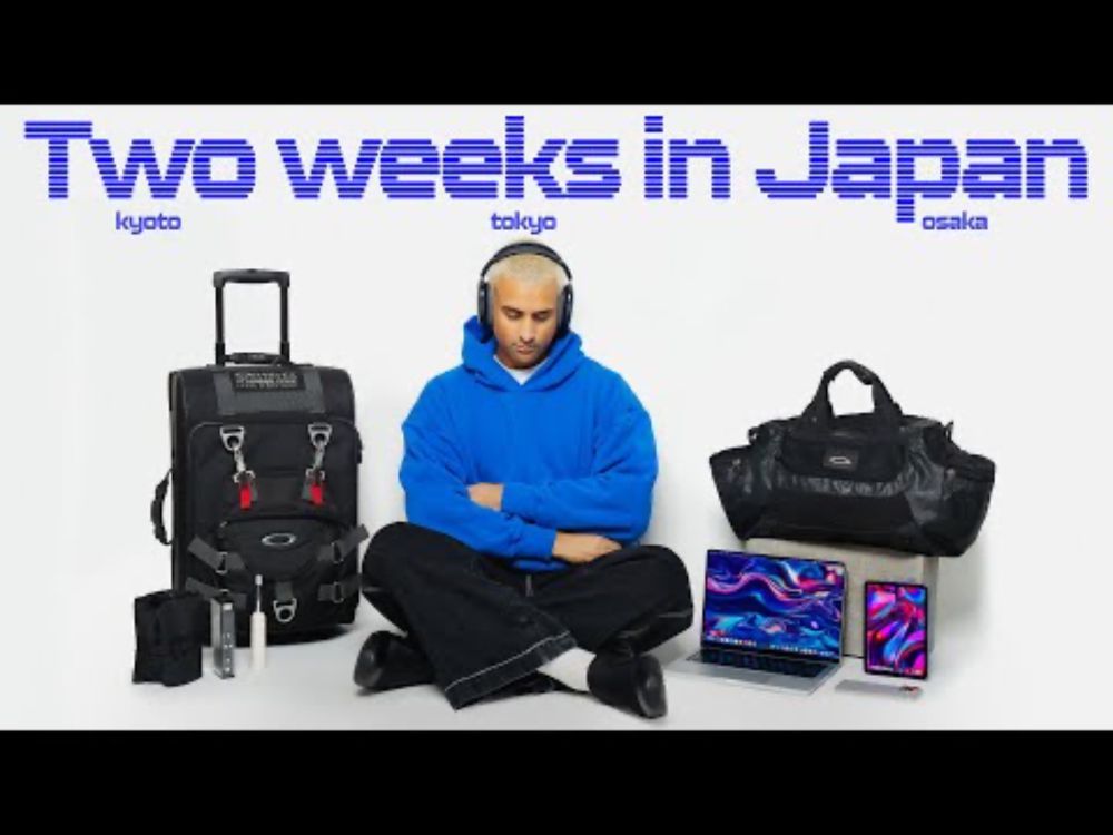 My Travel Bags + Tech Essentials // 2 weeks in Japan