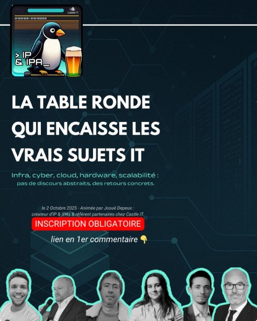 Présentation de la table ronde avec les photos de l'ensemble des participants du panel.