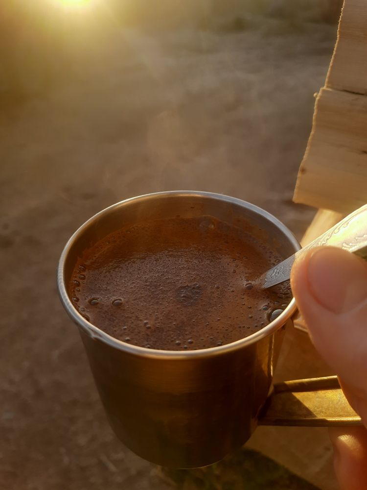 Morning coffee
