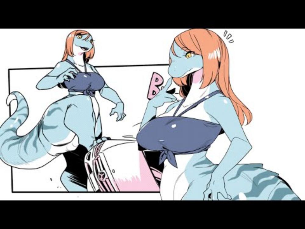 Shape Matching Dino Girl | Modern Mogal Comic Dub