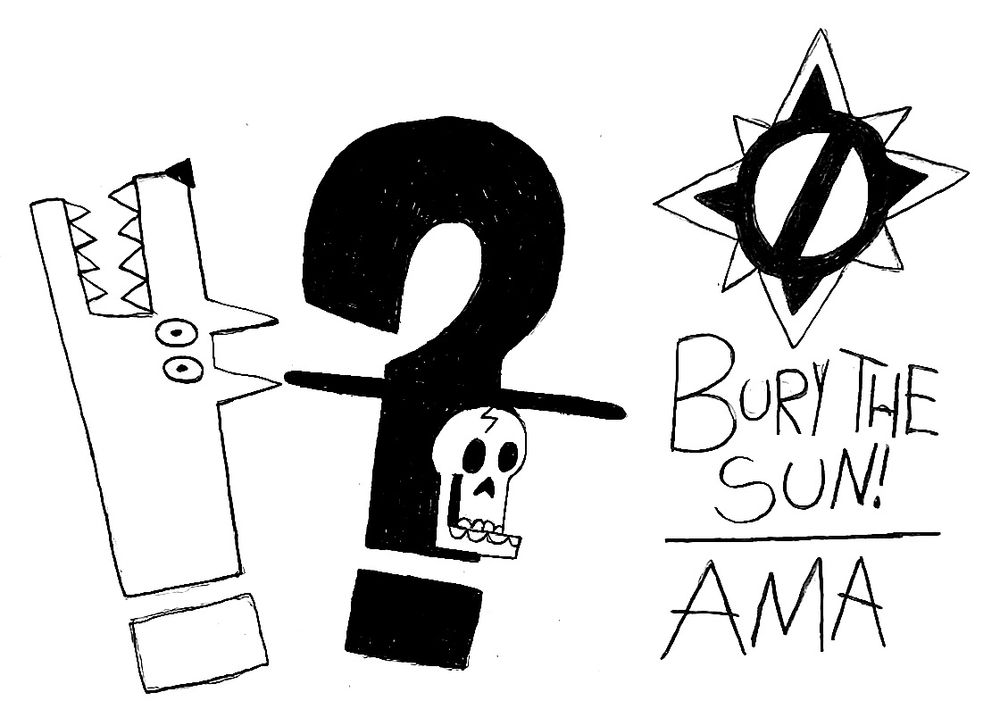 Wulfman and Death both horrifically morphed into the shapes of an exclamation point and question mark respectively for the sake of an AMA (Ask Me Anything). However, they do not seem to experience pain from their new forms.