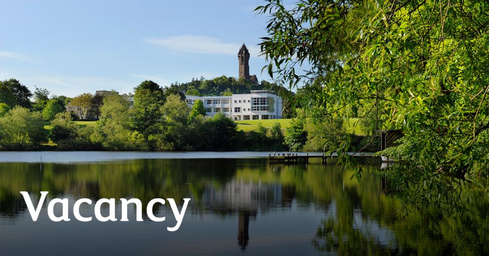 Vacancy details | About | University of Stirling