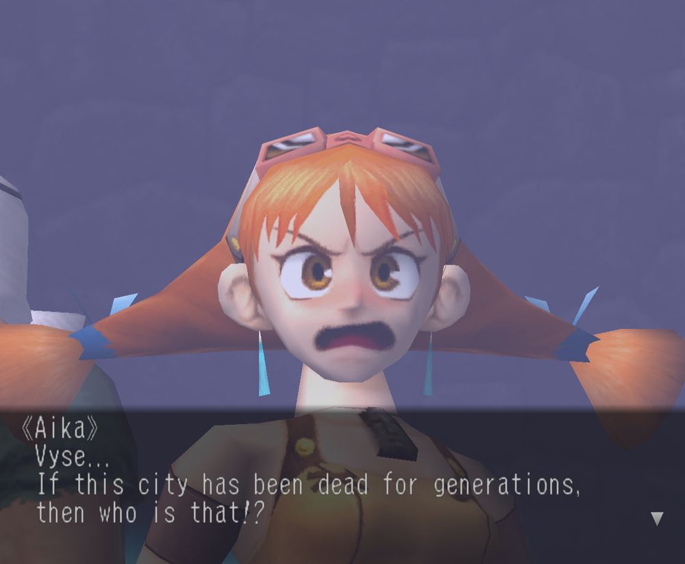 AIKA LOOKING ALL KINDS OF FUCKED UP